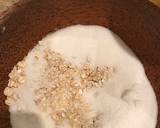 Rhubarb flumble (flapjack+crumble) recipe step 3 photo