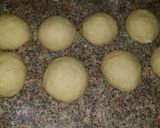 A picture of step 1 of Dinner rolls.