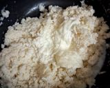 A picture of step 3 of Coconut Halwa.