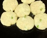 A picture of step 7 of Ragda Patties.