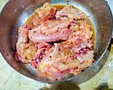 A picture of step 2 of Honey chicken.