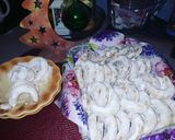 Pas rețetă Cornulețe cu nucă 🌹 5 fotografie