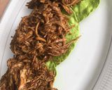 Foto del paso 1 de la receta: Tostadas de pollo con mole