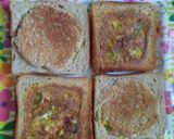 ऑमलेट ब्रेड(omelette bread recipe in hindi) रेसिपी चरण 4 फोटो