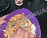 A picture of step 6 of Combo Club sandwich.