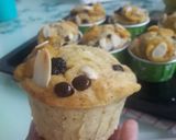 Foto langkah ke 7 dari resep Muffin banana moist enak NO Mixer.