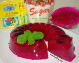 Foto langkah ke 5 dari resep Puding buah naga.