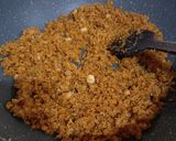 A picture of step 2 of Coconut Burfi.