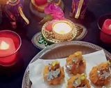 A picture of step 8 of Carrot Halwa Modak.