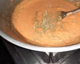 A picture of step 4 of Paneer butter masala.
