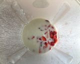 A picture of step 2 of Strawberry Banana Smoothie.