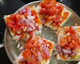 A picture of step 4 of Bread Pizza.