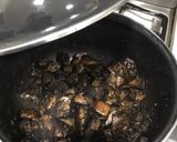 A picture of step 5 of Black Spaghetti.