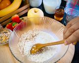 รูปขั้นตอนการทำที่ 3 ของ โอเวอร์ไนท์โอ๊ต (Overnight Oats)