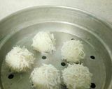 A picture of step 10 of Khichi rice flowers balls.
