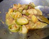 A picture of step 4 of Potola/Parwal rasa - one of the 56 varieties of bhog offered to Lord Jagannath.