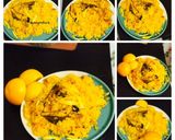 A picture of step 7 of Komola Pulao: Narangi/Orange Pulao/Rice.