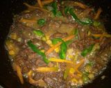 A picture of step 6 of Sweet-spicy beef sauce.