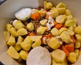 Sütőben sült lencsetál recept fázis 4 fotója