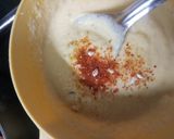 A picture of step 4 of Moong dal idli.