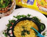 A picture of step 2 of Maggie soup 🍲 Maggie masala soup 🍲🍲😋😘😘.