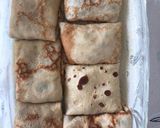 Gombával töltött palacsinta recept fázis 4 fotója