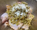 รูปขั้นตอนการทำที่ 2 ของ ไก่อบซีอิ๊วดำหวาน(หม้อทอดไร้น้ำมัน)