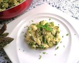 Risotto z zielonymi szparagami krok przepisu 2 zdjęcie