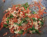 Foto langkah ke 5 dari resep Oseng - oseng wortel, buncis, telur.