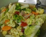 Foto langkah ke 3 dari resep Sapo Tahu Ayam.