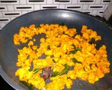 A picture of step 6 of Cauliflower curry masala.