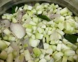 A picture of step 4 of Ridge gourd fry/Tori ki sabzi.