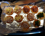 Foto del paso 3 de la receta: Mini pizzas variadas