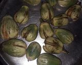 A picture of step 2 of Masala Baingan.