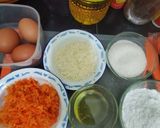 Foto langkah ke 1 dari resep Putu ayu wortel keju (Gluten free).
