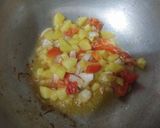 A picture of step 6 of Masala Macroni.