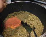 A picture of step 7 of Palak Sagg.