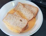 รูปขั้นตอนการทำที่ 2 ของ French Toast with Bacon อาหารเช้าง่ายๆ