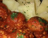 Foto del paso 10 de la receta: Albóndigas caseras en salsa de tomate y vino al ajillo
