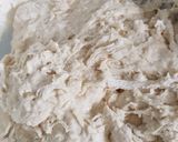 A picture of step 1 of Sourdough bread.
