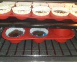 A picture of step 3 of Choco Chips Muffins no egg no butter no milkmaid.