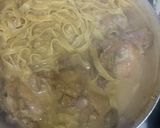 A picture of step 4 of My best ever fettuccine pasta with chicken steak.