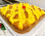 Foto del paso 11 de la receta: Pastel con peras en almíbar y crema sin gluten
