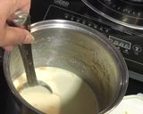 A picture of step 1 of Orange Kheer/ Kheer Komola.
