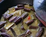 Foto langkah ke 7 dari resep Terong Ungu Kuah Kemiri.