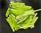 炒小松菜（油水炒法）的食譜步驟4照片