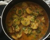 कच्चे केले की सब्जी (kacche kele ki sabzi recipe in Hindi) रेसिपी चरण 7 फोटो