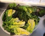 Une image de l'étape 6 de Laitue rougette aux petits oignons blancs et herbes aromatiques.