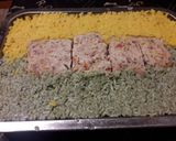 Foto del paso 9 de la receta: Arrollado de pollo con arroz bi color