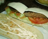 Foto del paso 7 de la receta: Hamburguesa en pan baguette (tipo skrat)